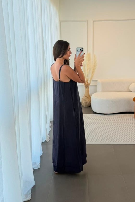 linen long dress
