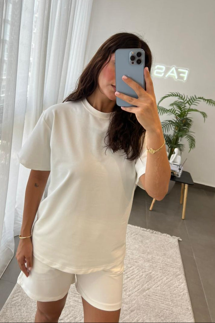 cotton short set