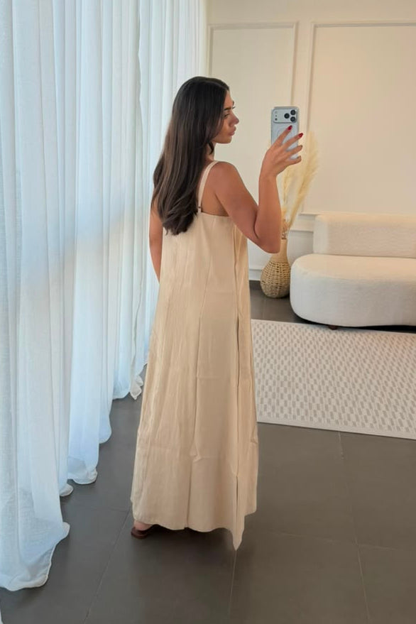 linen long dress