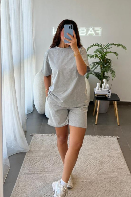 cotton short set