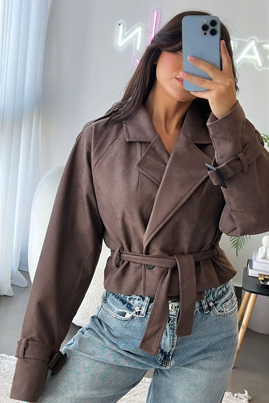 Suede jacket