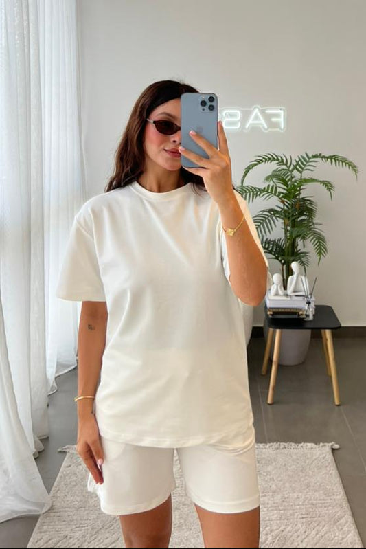 cotton short set